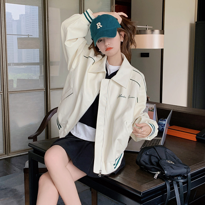 【秋季新款】出货中数据好皮衣棒球服提供2247p135k188,女装皮衣,Mushroom