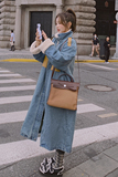【】数据好牛仔拼色羊羔毛外套2257-p190k278，女装棉衣/棉服，Mushroom