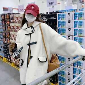 【双12主推】加厚小个子羊羔毛皮毛一体外套女2267 p175 k268图片