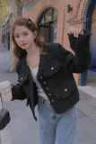 【现货】30毛经典小香风短款毛呢外套2249p135k188，女装毛呢外套，Mushroom