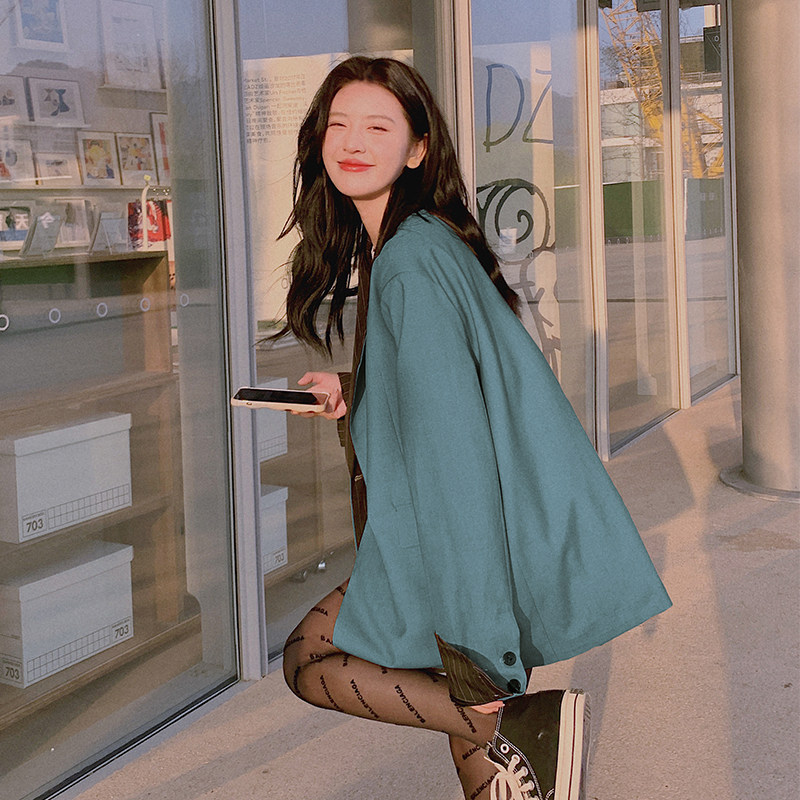 【2023春】7天出货买家秀拍摄中3色西装011-950-p115-k168，女装西装，Mushroom