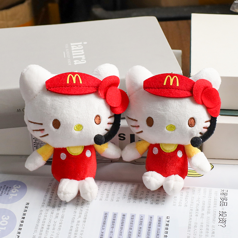 KT书包挂件公仔毛绒玩偶挂饰