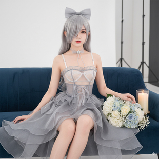 妮姬cos胜利女神nikkecos灰姑娘水晶公主cosplayNIKKE水晶皮肤
