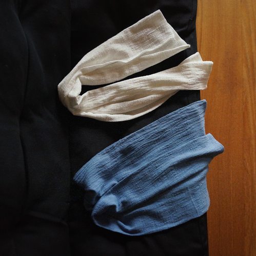 手工纯色纯棉跑步健身打球吸汗巾