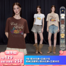 【所有女生的衣橱直播间】猫酱紫柠檬T恤/缤纷水果T恤/辣妹短裤