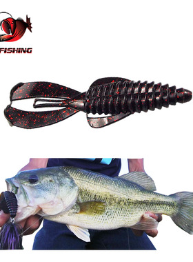 ESFISHING路亚虾形软饵障碍虾fishing bait Rage bug鲈鱼黑鱼