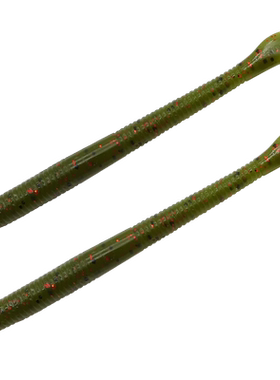 ESFISHING软饵收割者刀型棒棒虫Cutty10厘米刀尾苗条虫鲈鱼鳜鱼