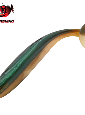 ESFISHING路亚大尺寸180mmT尾软饵es easy shiner35克2条海钓石斑