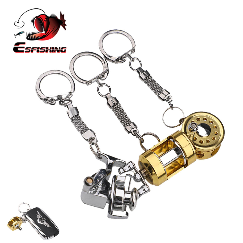 渔轮钥匙链钓鱼爱好者高仿真娱乐