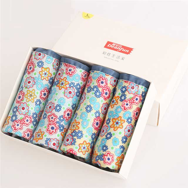 蝶安芬女士内裤女莱卡纯棉透气吸汗蕾丝边印花中腰三角内裤,女士内衣/男士内衣/家居服,女三角裤,淘宝优惠券,粉丝福利购,淘宝优惠卷