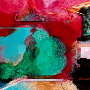 《飘 rove》，吴霜,中央美术学院硕士,欧式装饰画油画,现代装饰画