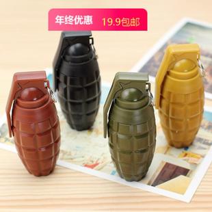 韩国创意穿越火线手雷圆珠笔手榴弹造型伸缩笔学生儿童文具奖品礼