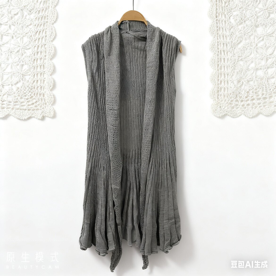 中长款开衫针织外套女春秋2025新款麻花毛衣外搭上衣早秋穿搭