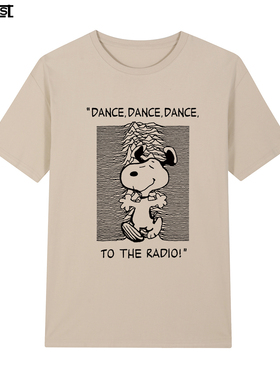 Joy Division英国乐队摇滚短袖T恤快乐Woodstock快乐分裂男女复古