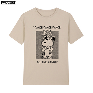 Joy Division英国乐队摇滚短袖T恤快乐Woodstock快乐分裂男女复古