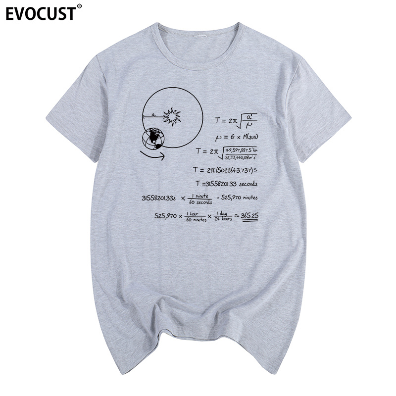 趣味宽松理工科短袖T恤