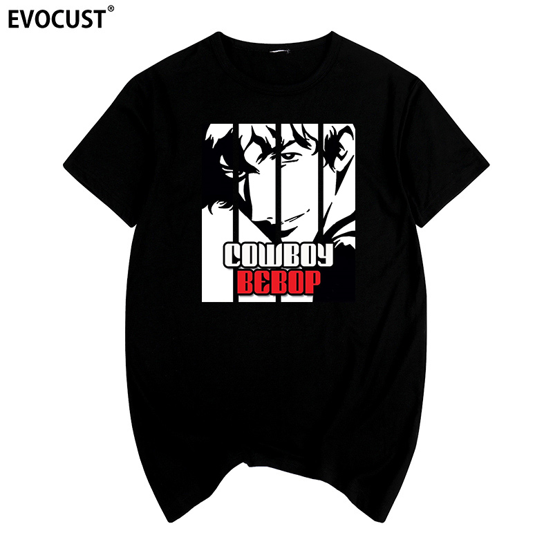 星际牛仔动漫卡通短袖T恤