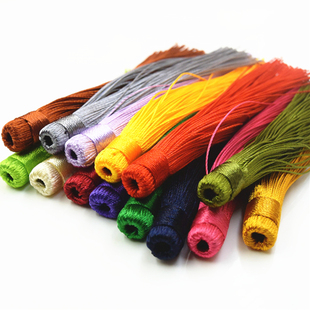 升级款12cm流苏穗子手工中国结灯笼车挂流苏饰品配件吊须20支包邮