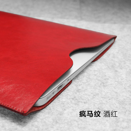 苹果笔记本电脑包 macbook air内胆包11.6寸13.3寸保护套mac皮套