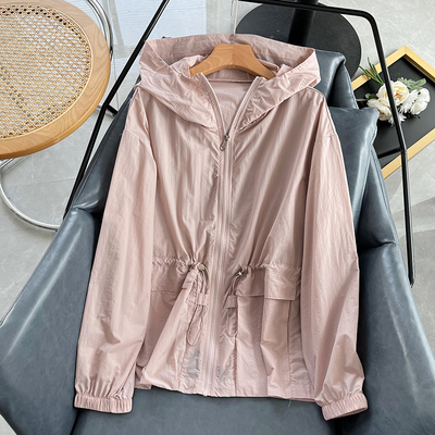 韩系百搭时尚轻薄休闲工装防晒服