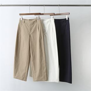 推荐 弯刀休闲裤 韩系夏季 显瘦宽松显瘦百搭超级好看时尚 新款 自留款