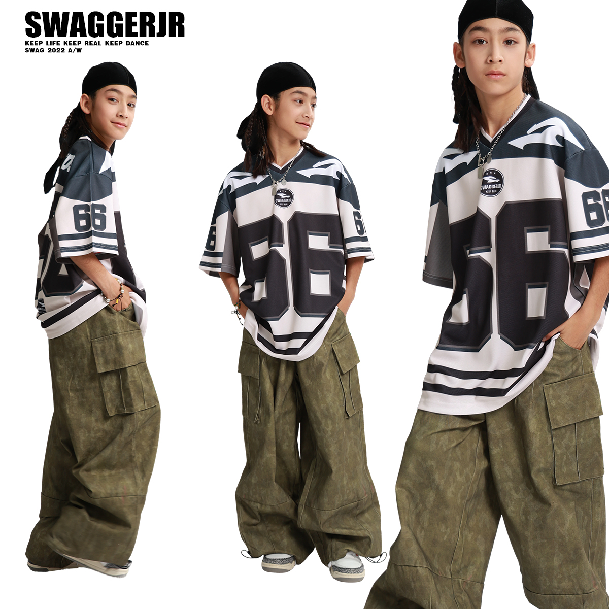 儿童街舞潮服酷帅hiphop套装