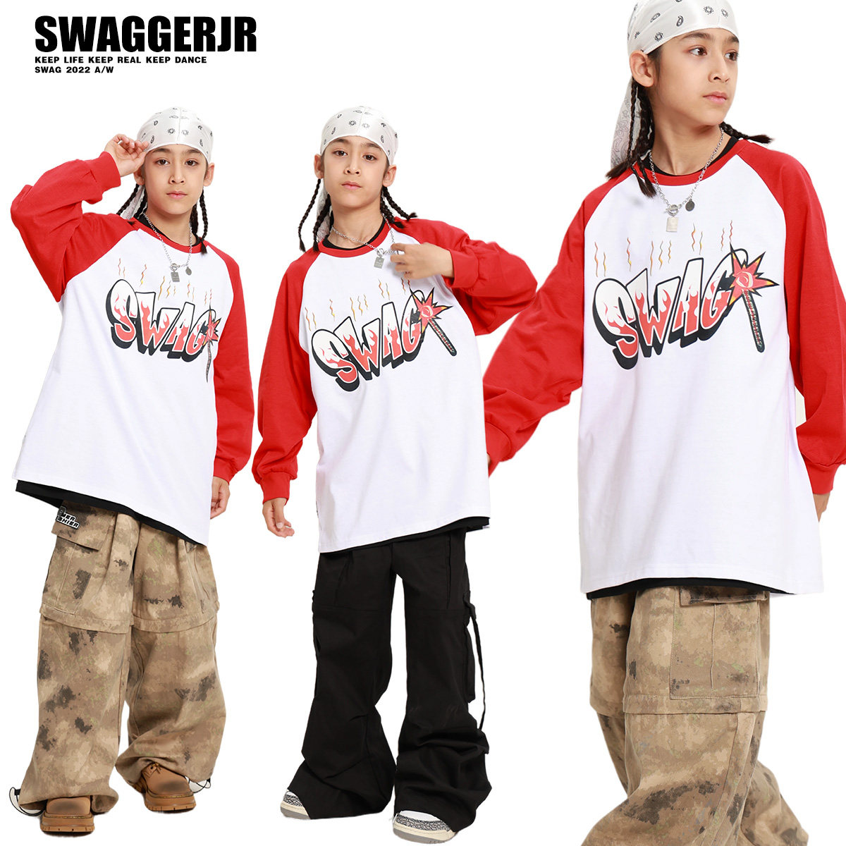 儿童街舞嘻哈潮服嘻哈hiphop潮牌服装宽松长袖潮流T恤演出服童装,童装/婴儿装/亲子装,儿童演出服,淘宝优惠券,粉丝福利购,淘宝优惠卷