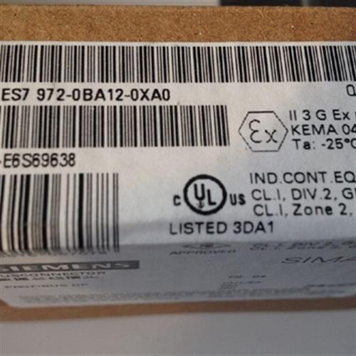 6ES7 972-0BA12-0XA0 DP接头 1P 6ES7972-OBA12-OXAO 插头