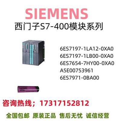 400模块6ES7654/7971/7197/LA/HY/BA/LB/XA/BA/7/0/00/1/12