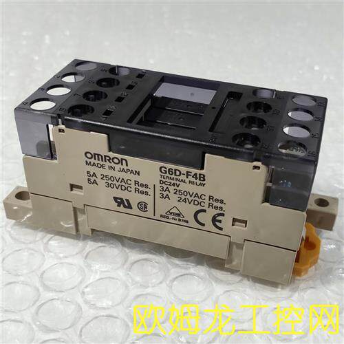 G6D-F4B DC24终端继电器G6D系列 OMRON全新原装未拆封现货