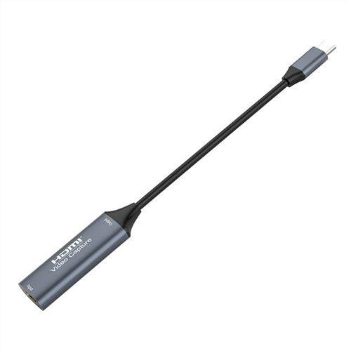 HDMI转typec高清视频采集USB2.0带线采集卡手机直播录制电脑游戏