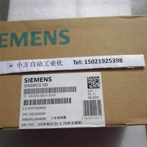 6SL3210-5BE17-5UV0 SINAMICS V20 380-480 V AC 三相交流