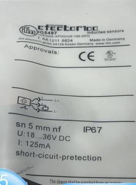 全新接近传感器IG5497 IG5495 IG5496 IG5499 IG5554 IG552