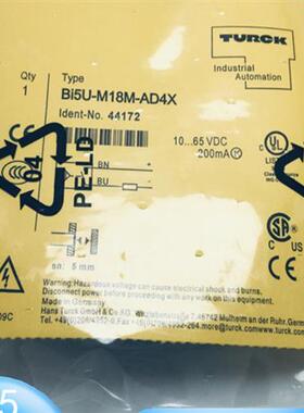 图尔克接近开关BI5U-M18M-AD4X BI5U-M18M-AD4X-H1144品质保证