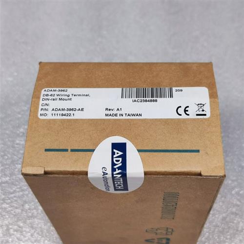 台湾研华62脚接线端子LED端子板台ADAM-3962-AE 全新品