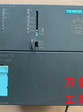 拆机9成新CPU319F-3 PN/DP模块,订货号6ES7 318-3FL01-0AB0