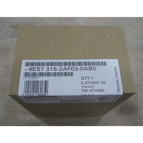 6ES7 315-1AF03-0AB0原装CPU 6ES7 315-2AF03-0AB0正品现货