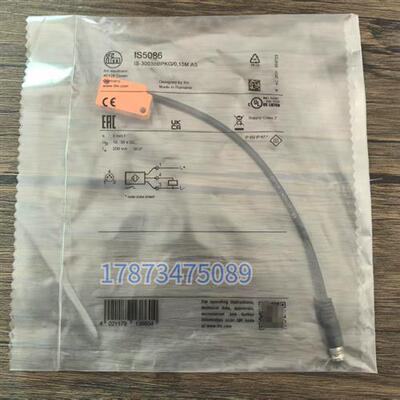 全新原装正品 IFM IS5086 传感器 实物拍摄 现货销售