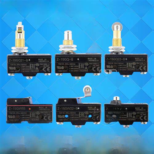 欧姆龙微动开关Z-15GQ22-B Z-15GW22-B行程开关Z-15GD-B Z-15GW-B