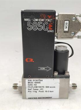 BROOKS布鲁克斯 质量流量计5850E H2 500sccm 美国正品 二手拆机