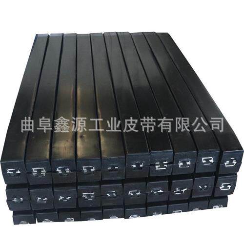 焦化厂用抗静耐磨皮带重型输送机缓冲床黑色阻燃缓冲条