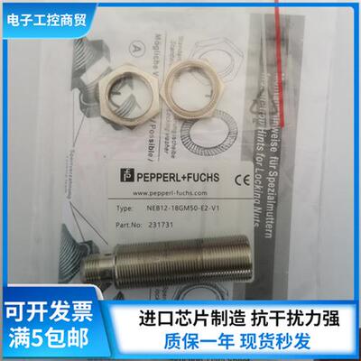 倍加福P+F接近开关NEB12-18GM50-E2-V1 NEN20-18GM50-E2-V1