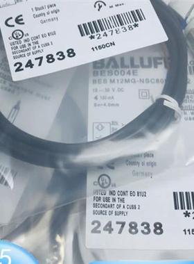 全新电感式接近开关BES004E BES M12MG-NSC80F-BV02传感器