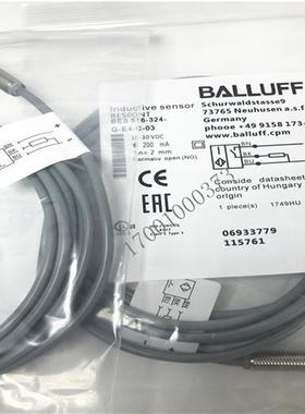 巴鲁夫接近开关BES00NT传感器 BES 516-324-G-E4-C-03直流PNP常开