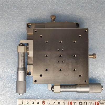 XYSG100 高精度XY轴不锈钢微调位移平台 台面100x100mm