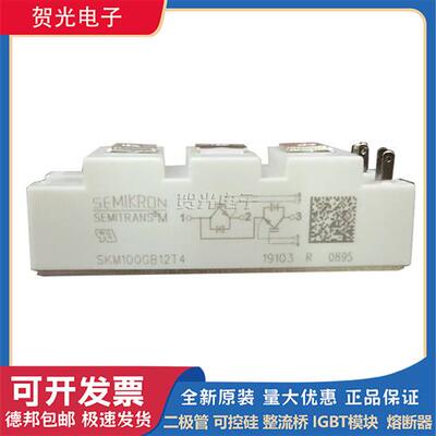 全新正品现货SKM100GB12T4 SKM75GB12T4全新可控硅IGBT模块