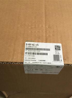 6SL3210-5BE31-5UV0V20变频器15KW6SL32105BE315UV0