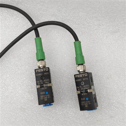费斯托 压力开关 SDE5-D10-O2-Q6E-P-M8 542891原装拆机现货