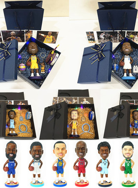 科比库里欧文罗斯詹姆斯哈登模型篮球明星手办周边生日礼物送男生