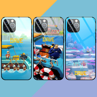 潜水员戴夫游戏定制周边玻璃手机壳苹果华为小米OPPOVIVO等现货